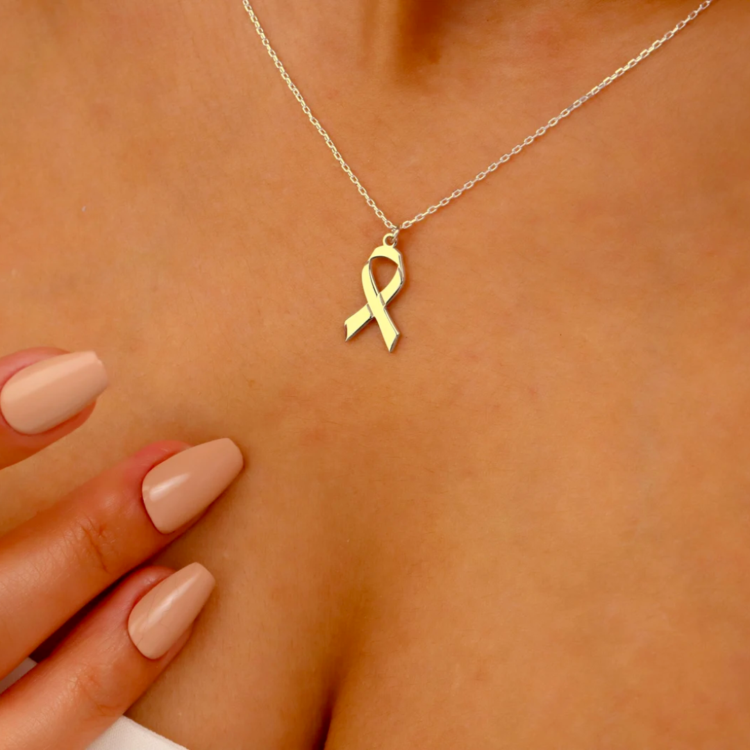 Ribbon Halskjede | Sammen mot Brystkreft