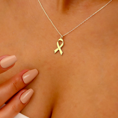 Ribbon Halskjede | Sammen mot Brystkreft