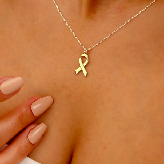 Ribbon Halskjede | Sammen mot Brystkreft