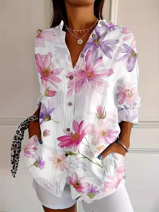 Maja™ - Bluse med Blomsterprint