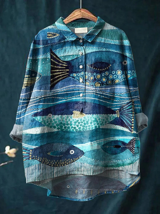 Jax | Ocean Art-skjorte