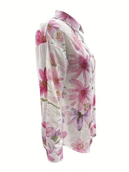 Maja™ - Bluse med Blomsterprint